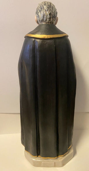 Saint Philip Neri Hand Painted 10" Statue, New from Colombia