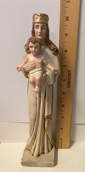 Our Lady of the Island Hand Painted Statue, 10", New  from Colombia