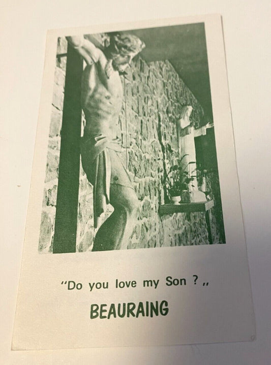 Our Lady of Beauraing Prayer Card, From Belgium, NEW - Bob and Penny Lord