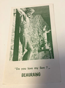 Our Lady of Beauraing Prayer Card, From Belgium, NEW