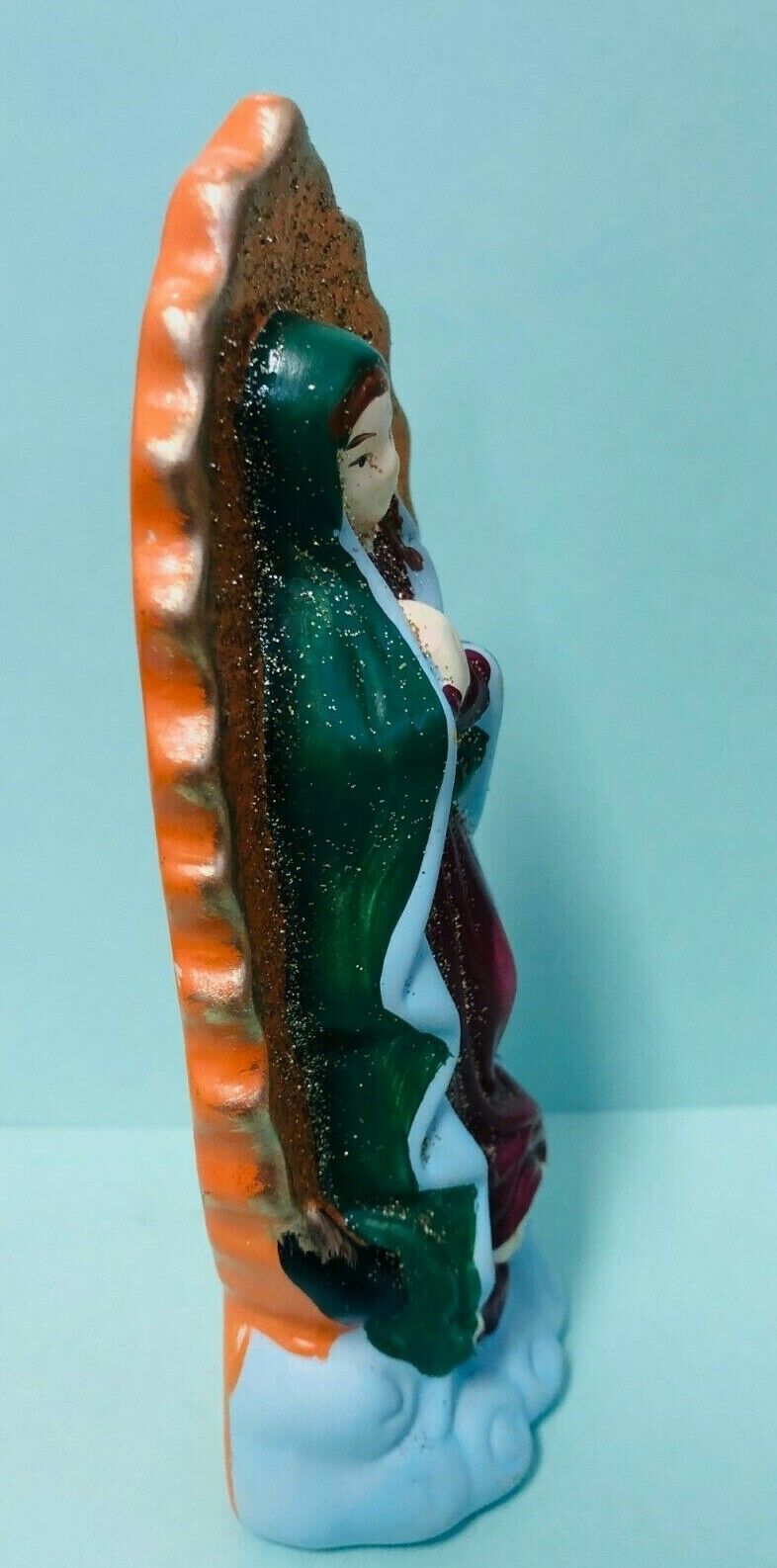Our Lady of Guadalupe 6 1/2" H Statue, New