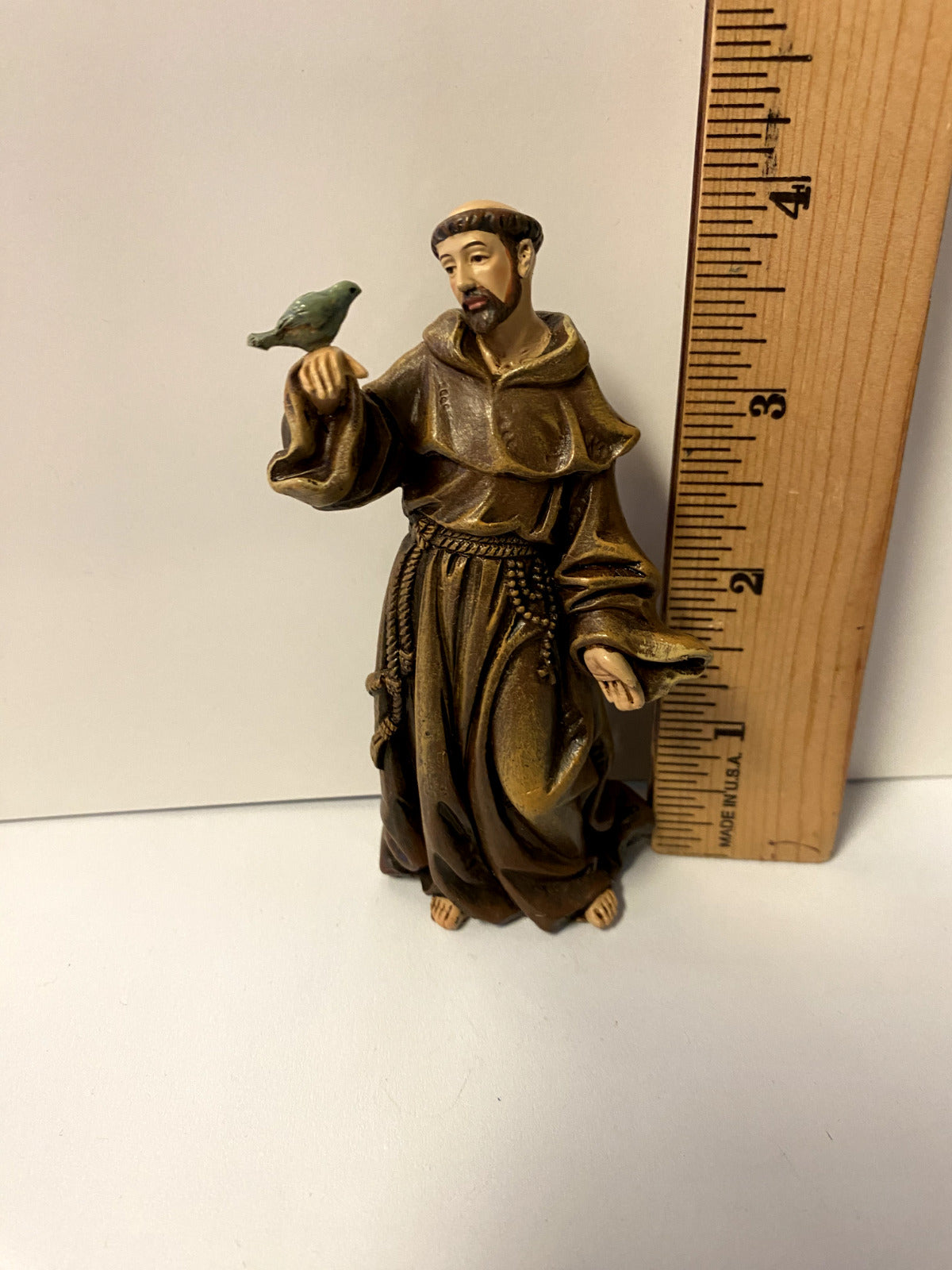 Saint Francis of Assisi 4 " Small Statue, New - Bob and Penny Lord