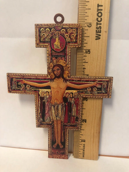 San Damiano 6" Crucifix, New