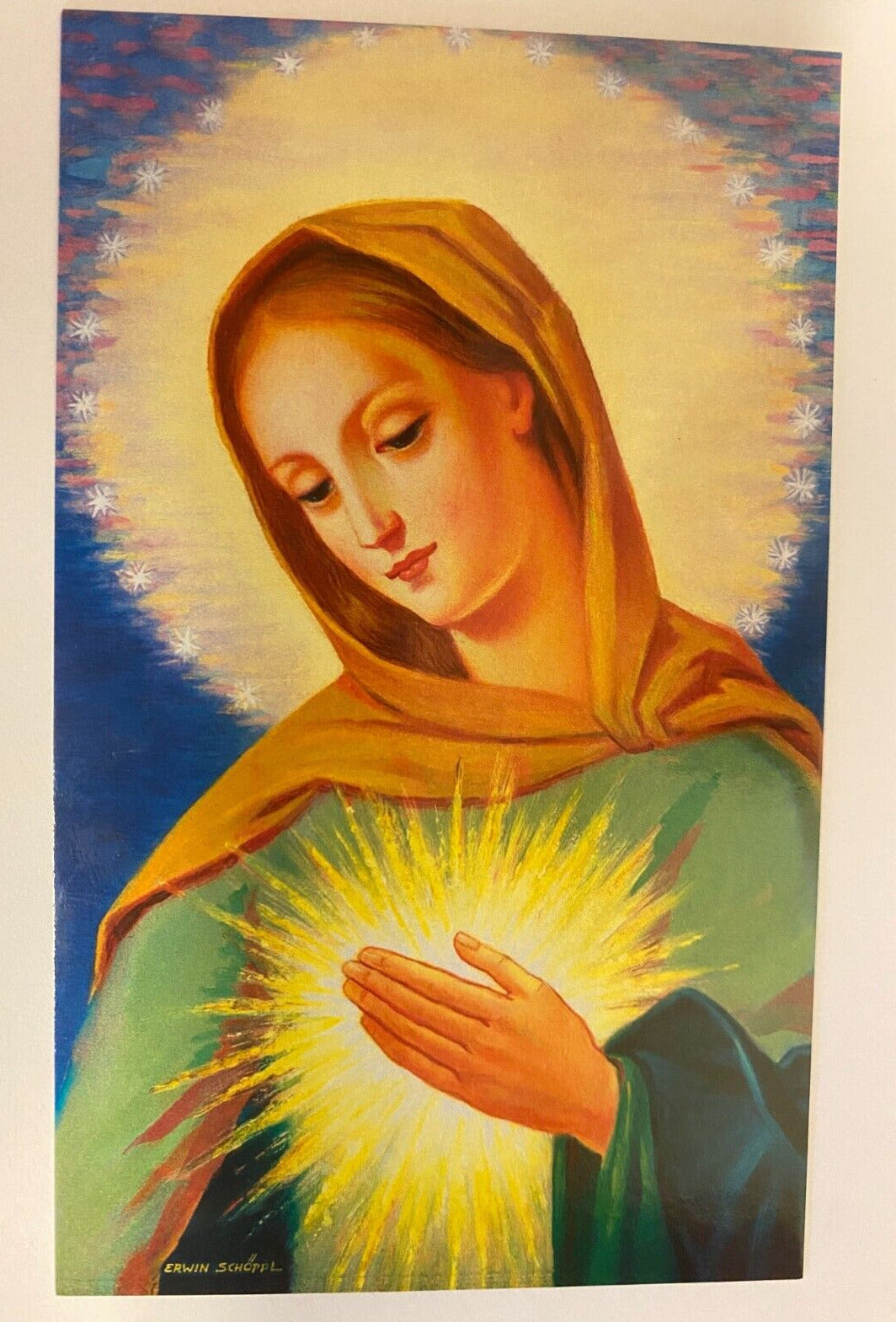 La Flama de Amor del Inmaculado Corazon de Maria, Oración en Español