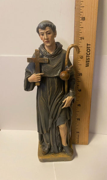 Saint Peregrine, (The Cancer Saint)  8" Statue, New