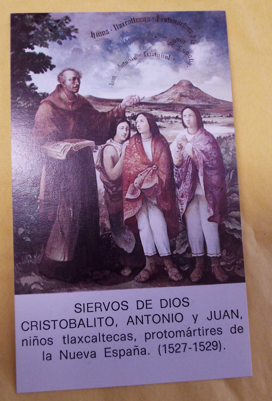 Cristobalito, Antonio & Juan Siervos de Dios, Prayer Card/Estampa en  Español