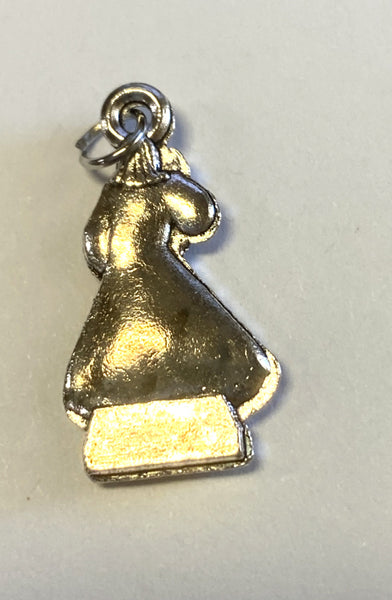 Divine Mercy  7/8" Devotional Charm, New