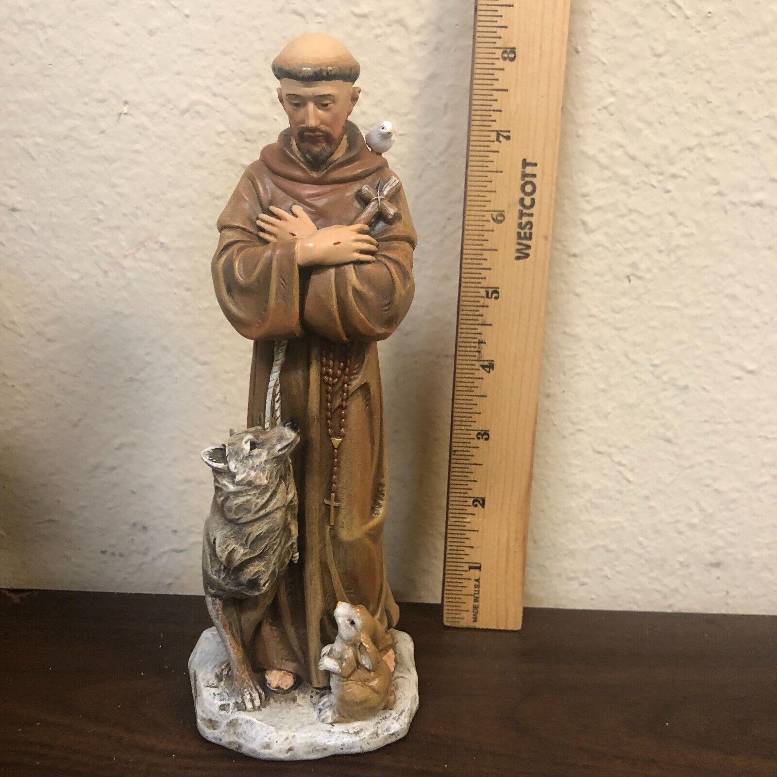 Saint Francis of Assisi 8 " Statue, New - Bob and Penny Lord