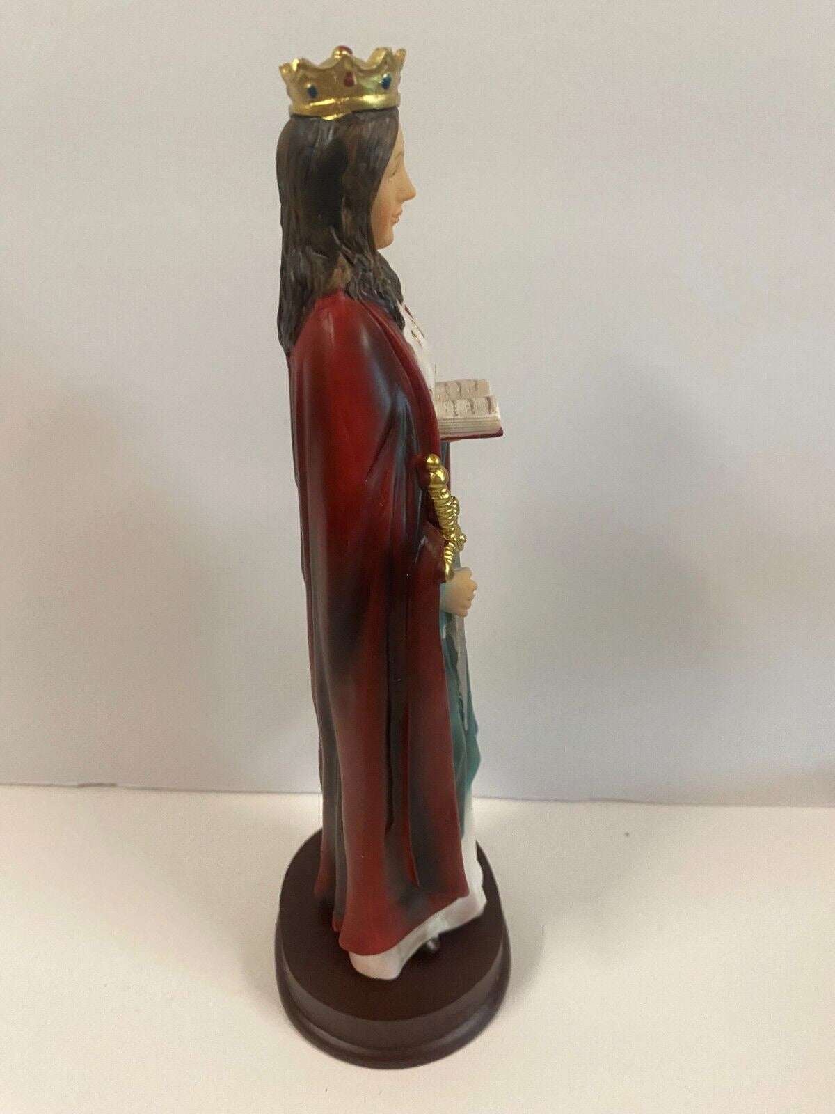 Saint Dymphna  8" Statue, New - Bob and Penny Lord