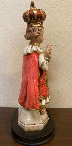 Infant Jesus of Prague 11" Statue, New from Colombia