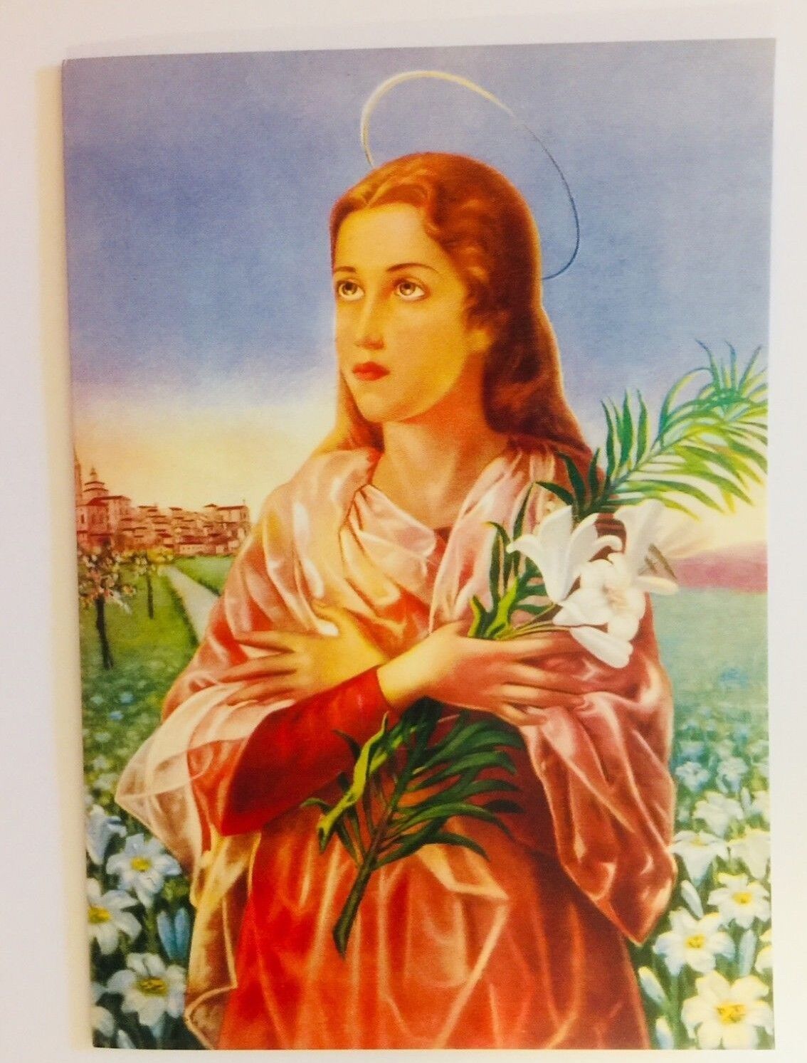 Saint Maria Goretti Bio Folder, New from Italy - Bob and Penny Lord
