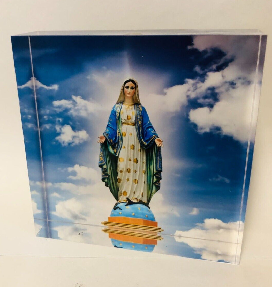 Our Lady of Grace Acrylic Image Block, New
