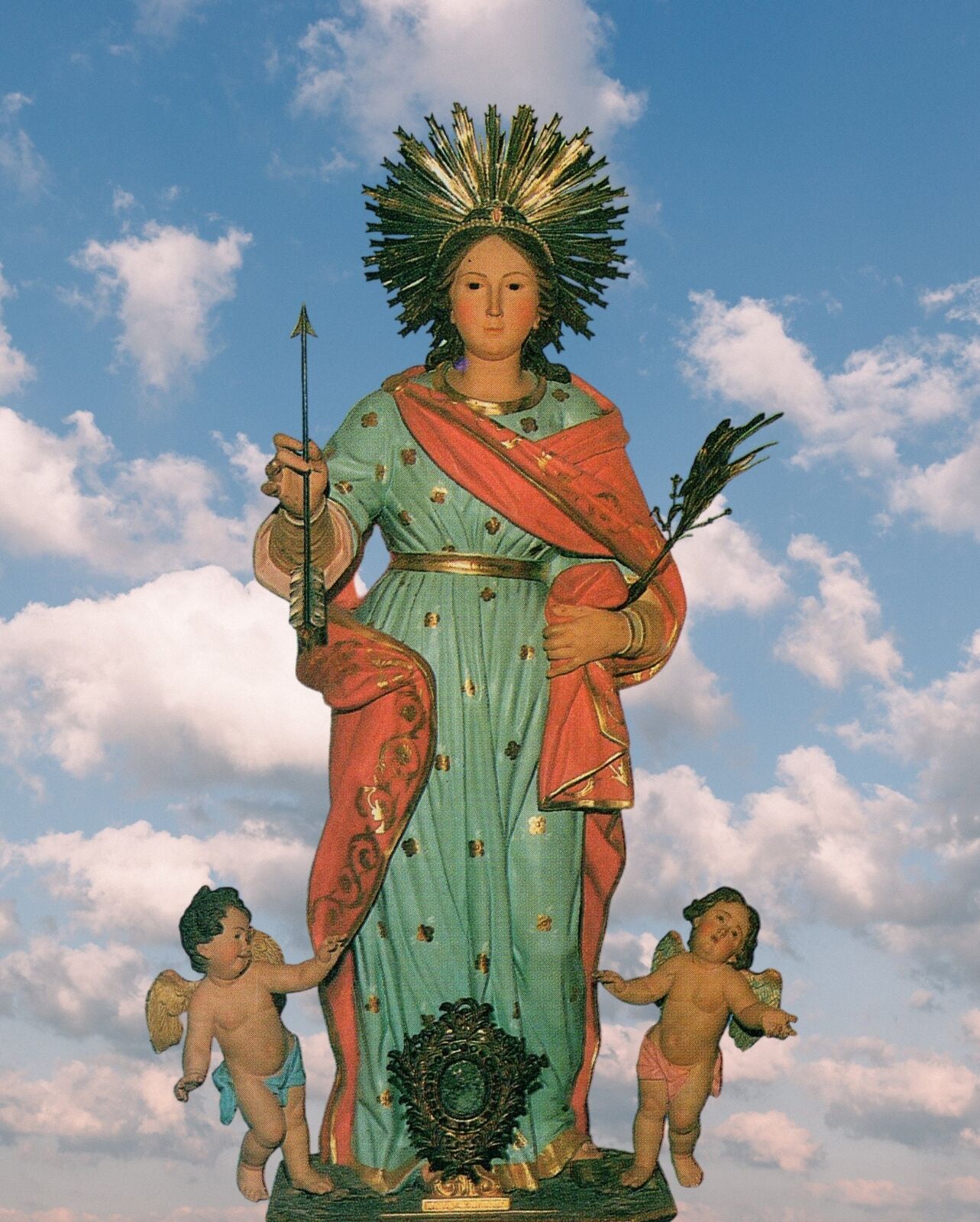 Saint Philomena 8 by 10 Print