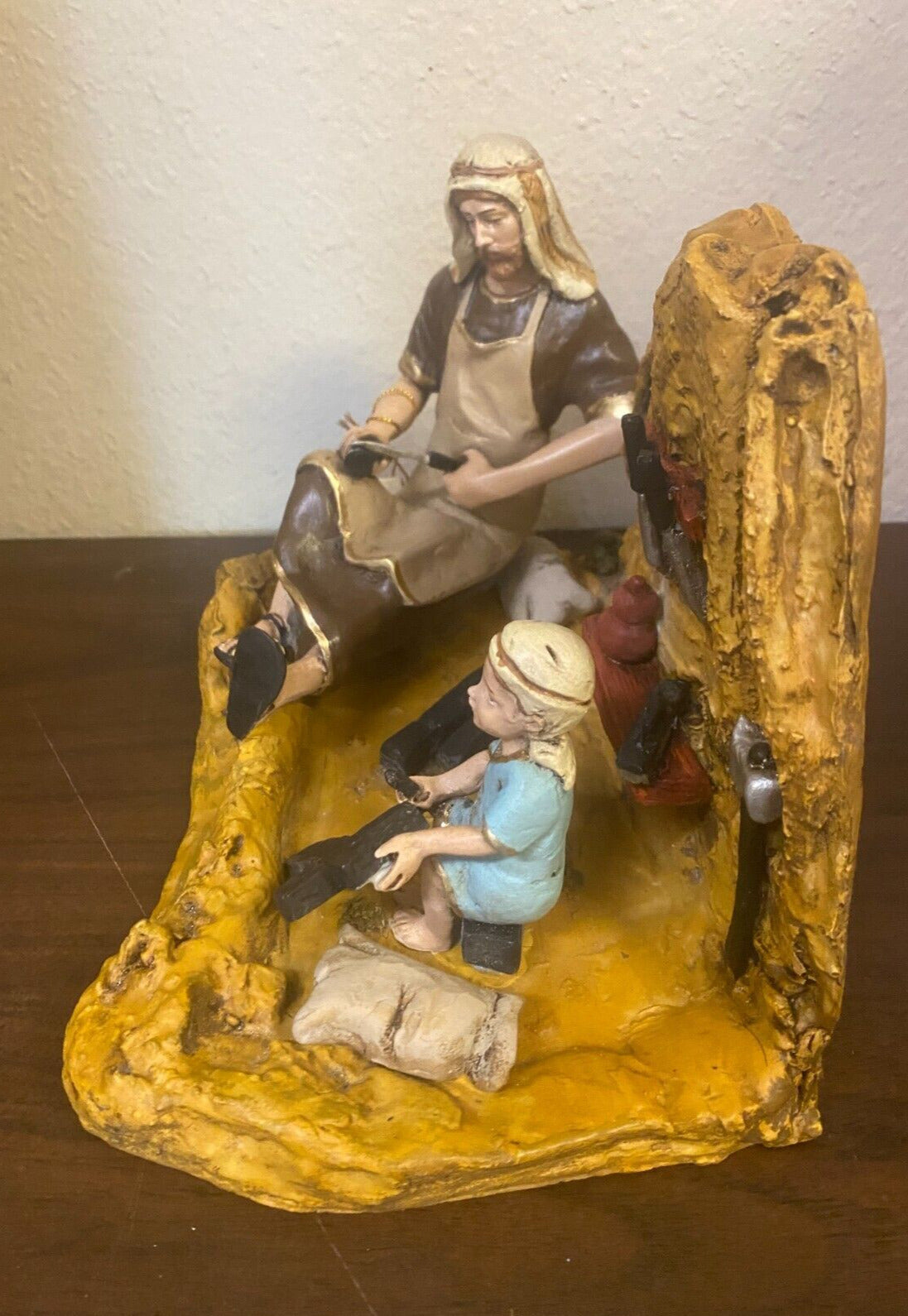 Saint Joseph the Worker with Child Jesus  New from Colombia