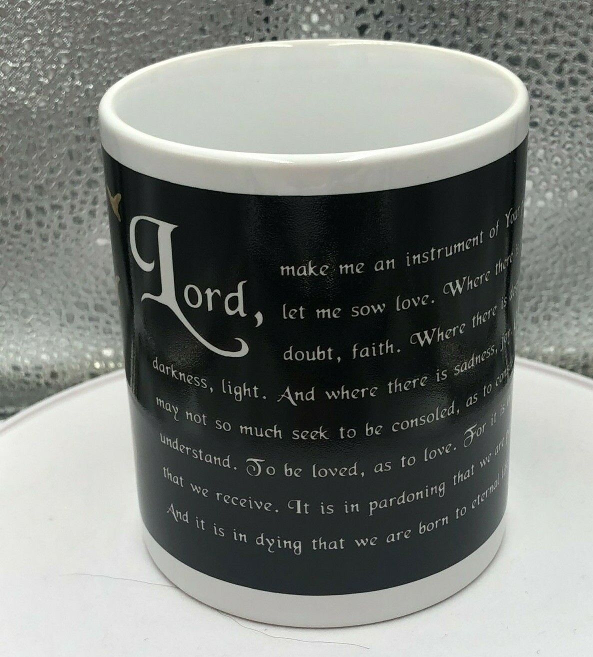 Saint Francis of Assisi Prayer Cup, New