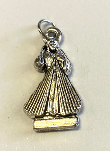 Divine Mercy  7/8" Devotional Charm, New