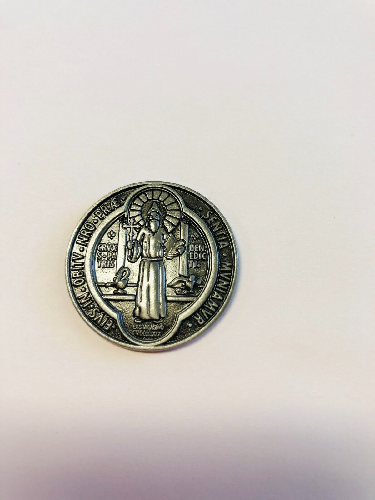 Saint Benedict  Medal Coin,  New - Bob and Penny Lord
