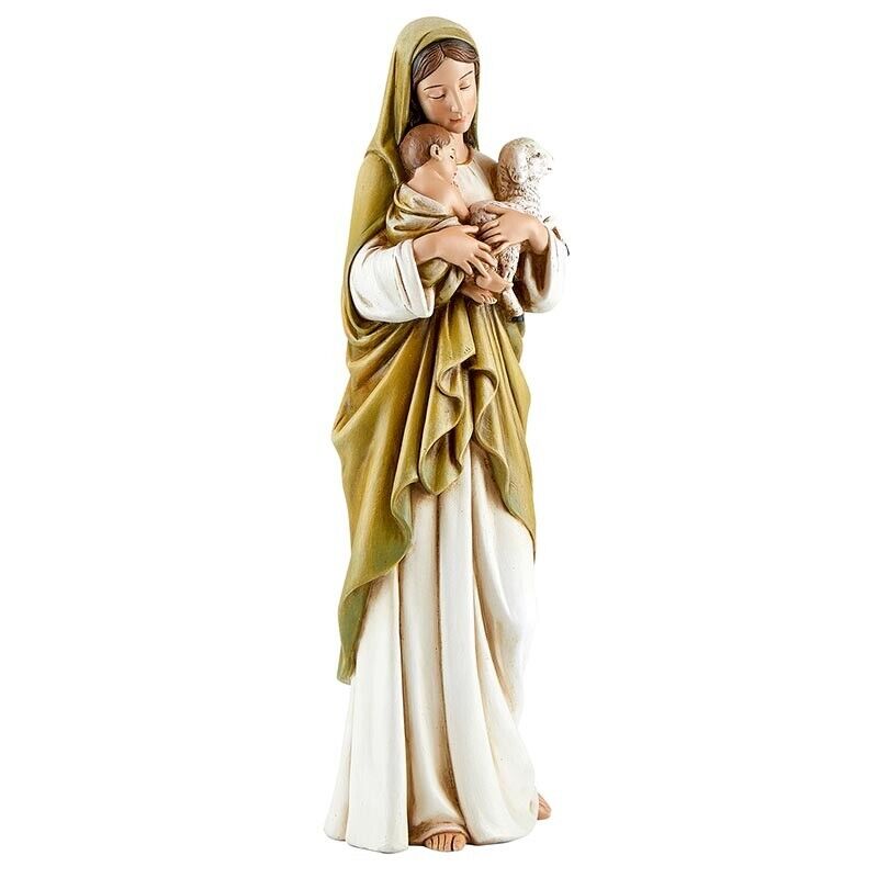 Blessed Mother & Child Jesus/Titled "Innocence"  12"H  Statue, New - Bob and Penny Lord