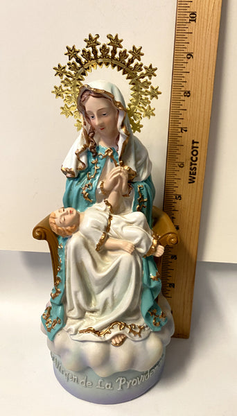 Our Lady of Divine Providence 9" Statue, New