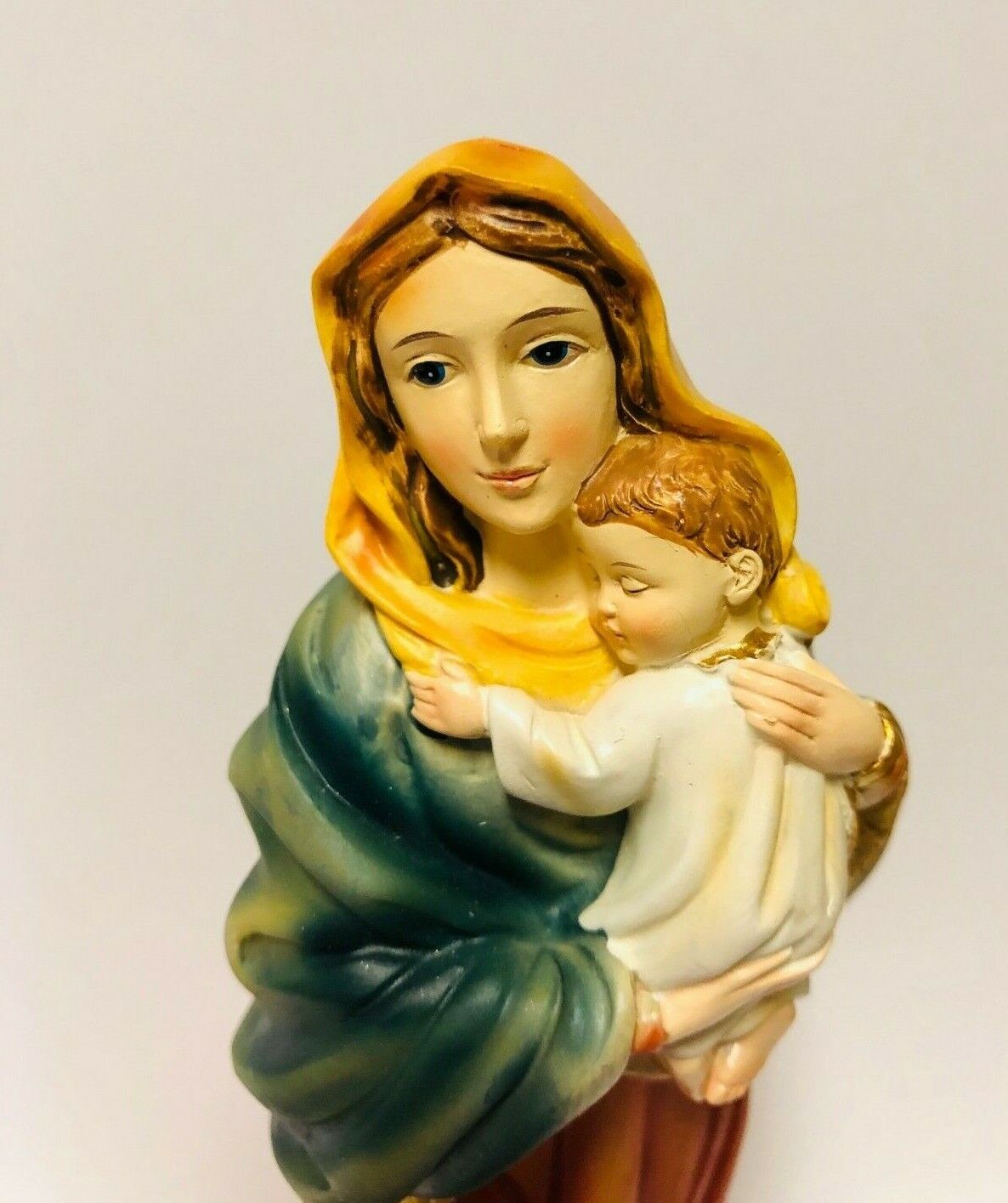 Blessed Mother & Child Jesus Statue  7 3/4"H  Statue, New - Bob and Penny Lord