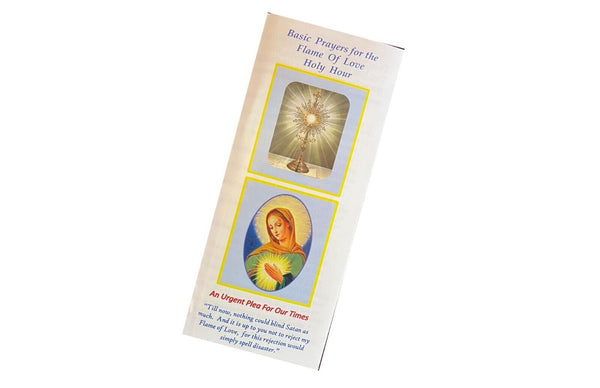 Flame of Love Holy Hour Trifold Packages