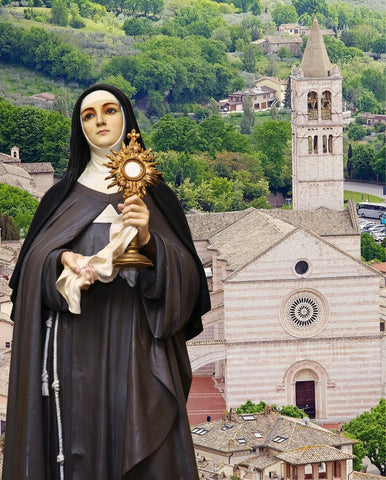 Saint Clare of Assisi 8 by 10 Image