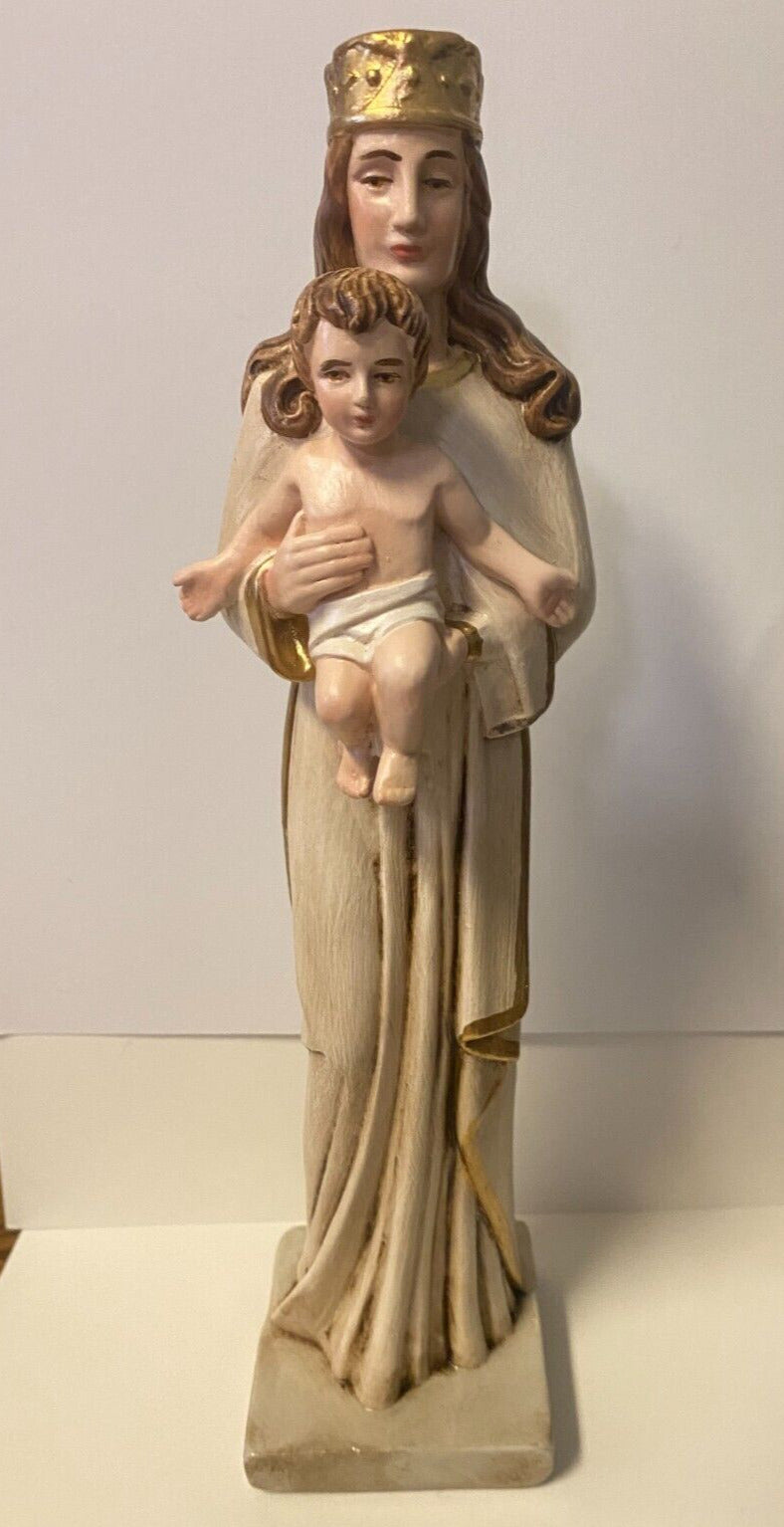 Our Lady of the Island Hand Painted Statue, 10", New  from Colombia