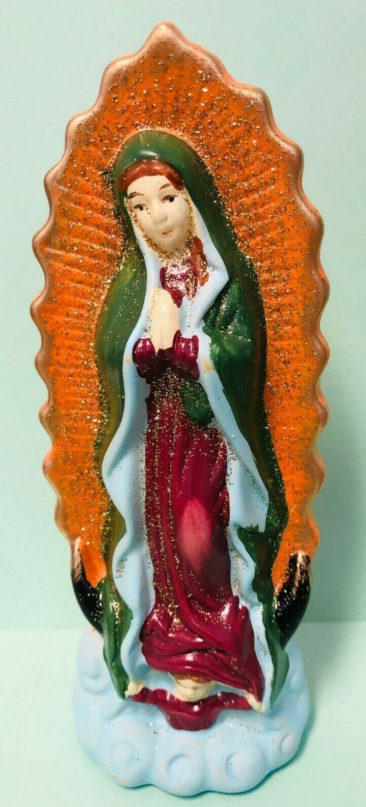 Our Lady of Guadalupe 6 1/2" H Statue, New - Bob and Penny Lord