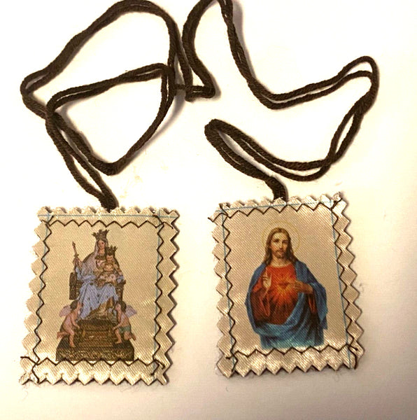 Our Lady of Mount Carmel & Sacred Heart  of Jesus Brown Scapular, New