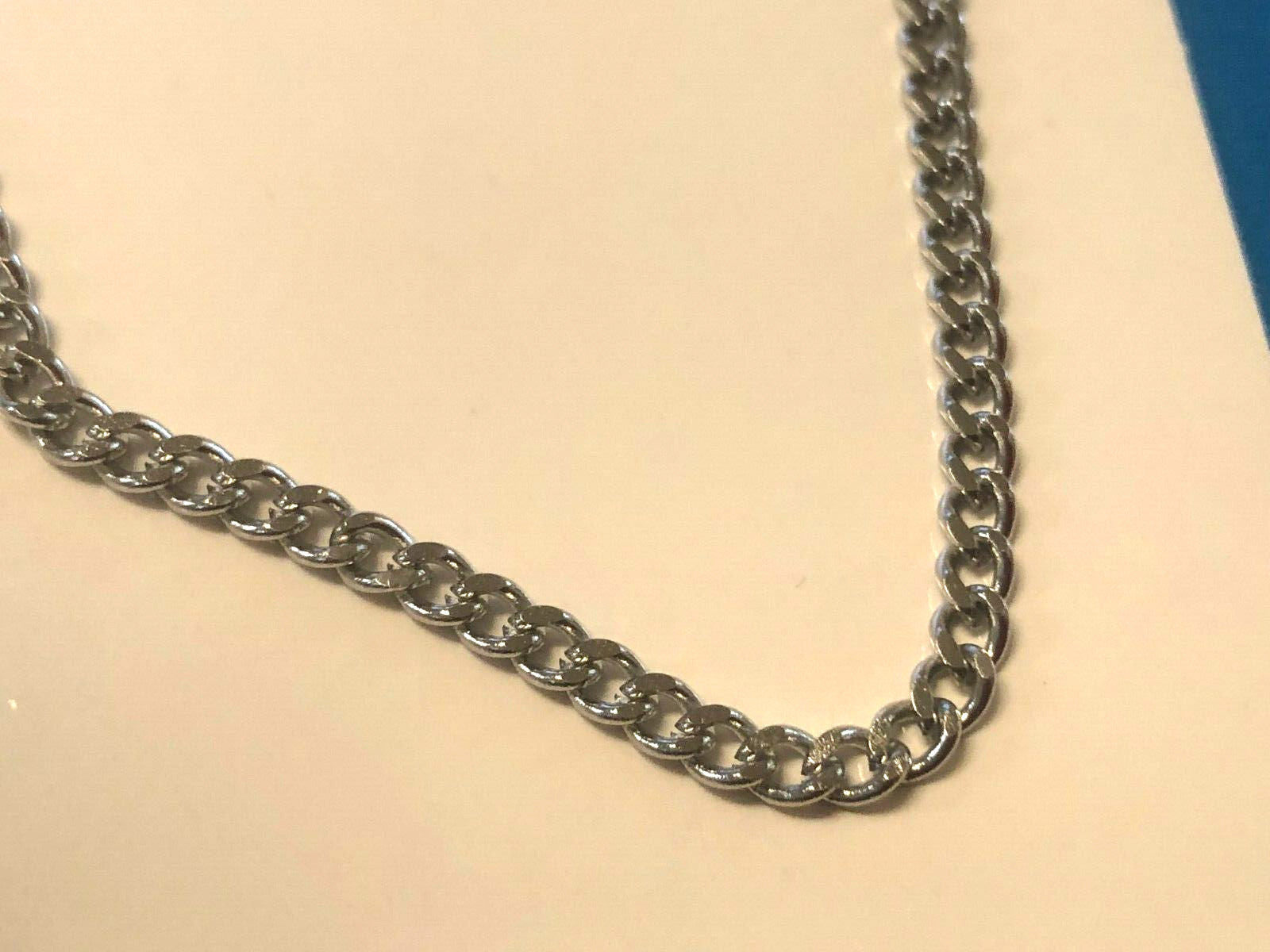 24" Curb Stainless Steel Chain, New - Bob and Penny Lord