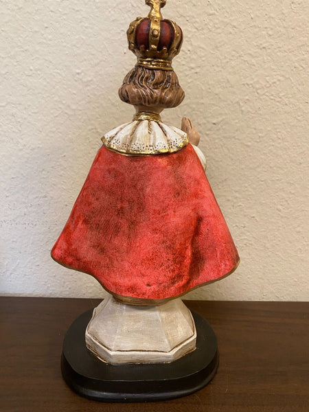 Infant Jesus of Prague 11" Statue, New from Colombia