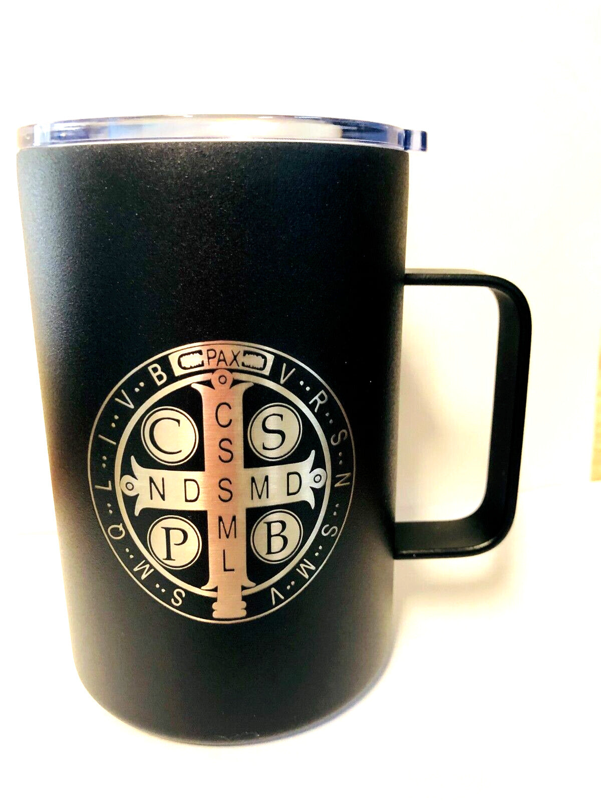 Saint Benedict Insulated 16 oz. Mug, New