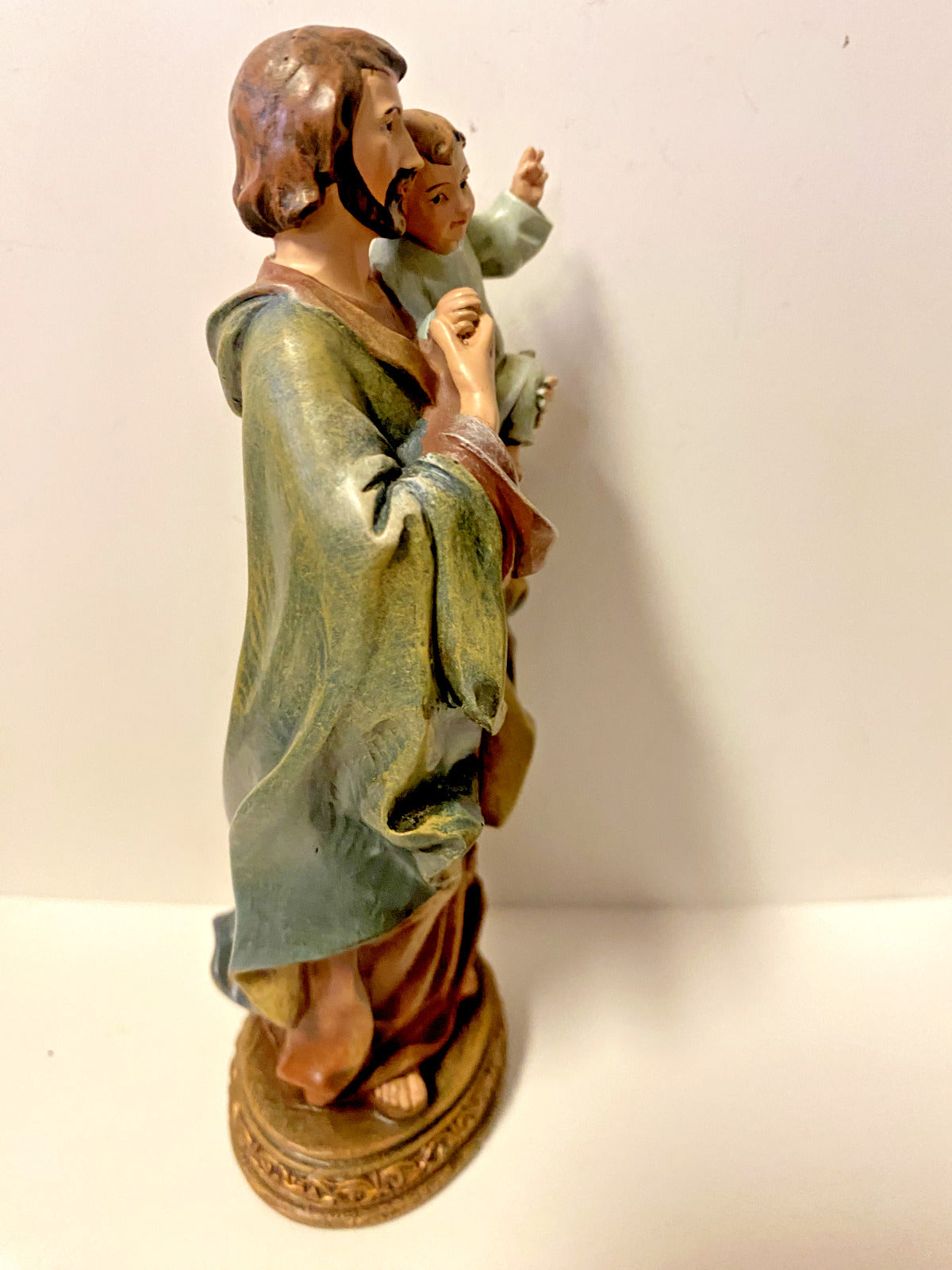 Saint Joseph with Child  6.5" Statue, New - Bob and Penny Lord