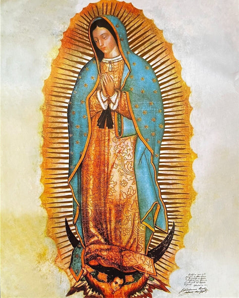 Many Faces of Mary 8 by 10 Prints Set of 10