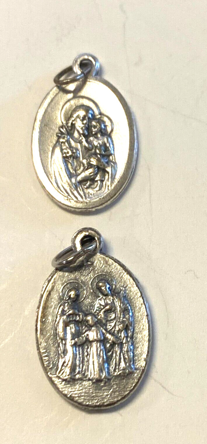 Saint Joseph/ Holy Family Medal, New from Italy - Bob and Penny Lord