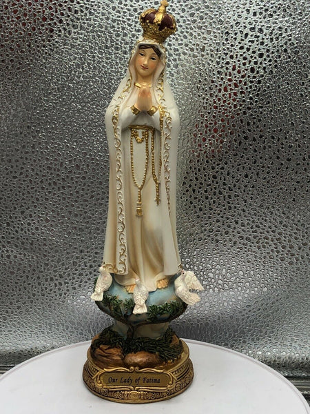 Our Lady of Fatima 8" Statue, New