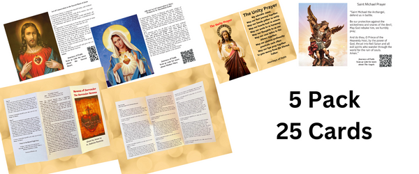 Powerful Catholic Prayer Cards