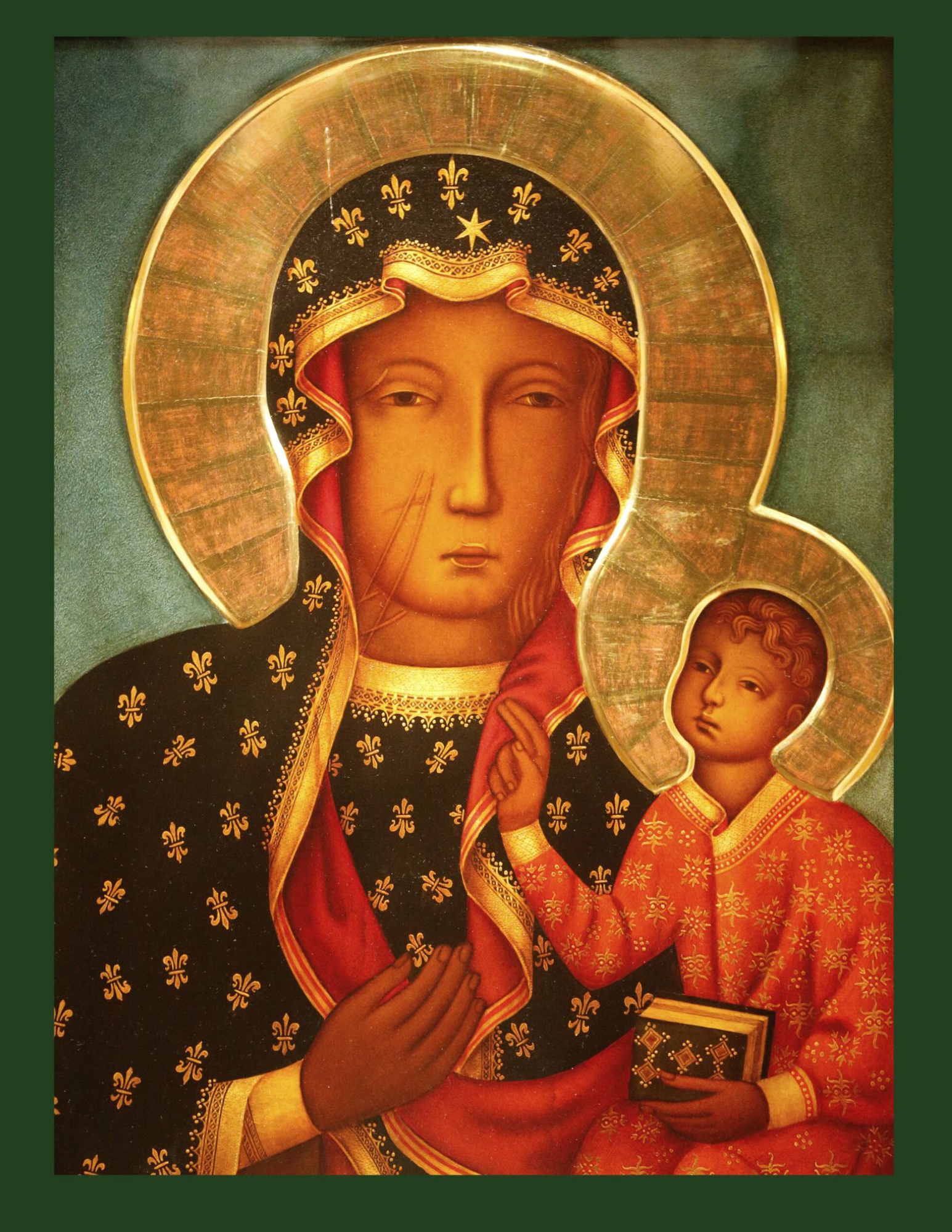 Our Lady of Czestochowa 8 by 10 Print