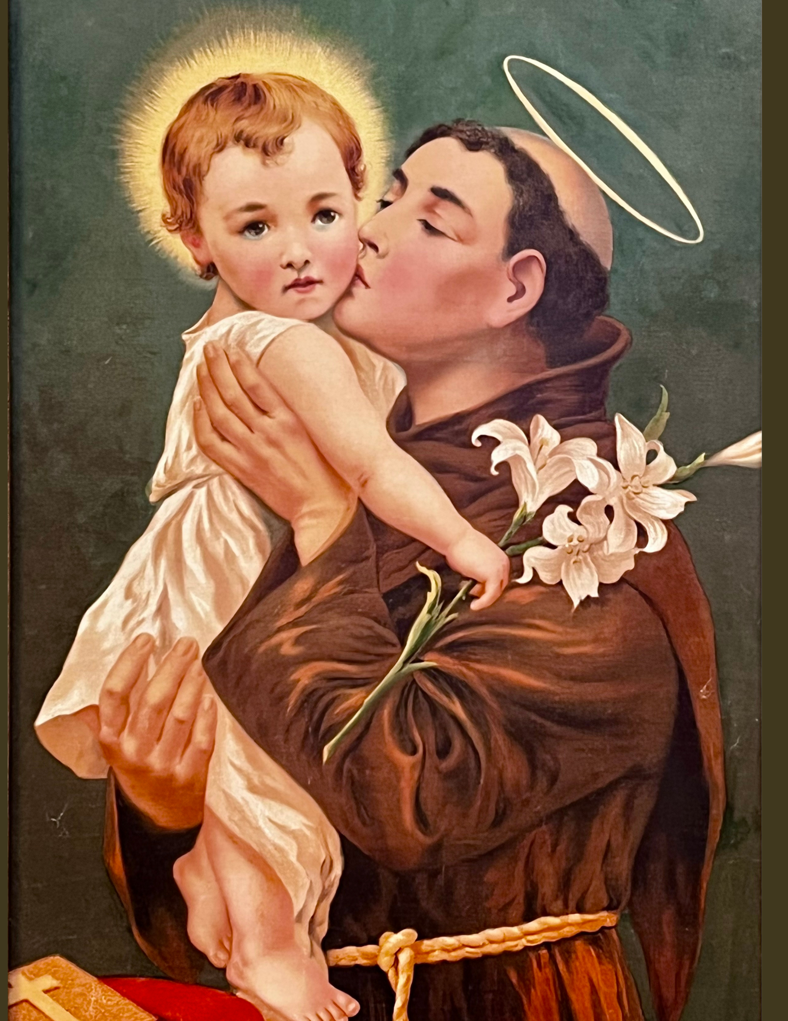 Saint Anthony of Padua 8 by 10 Print - Bob and Penny Lord