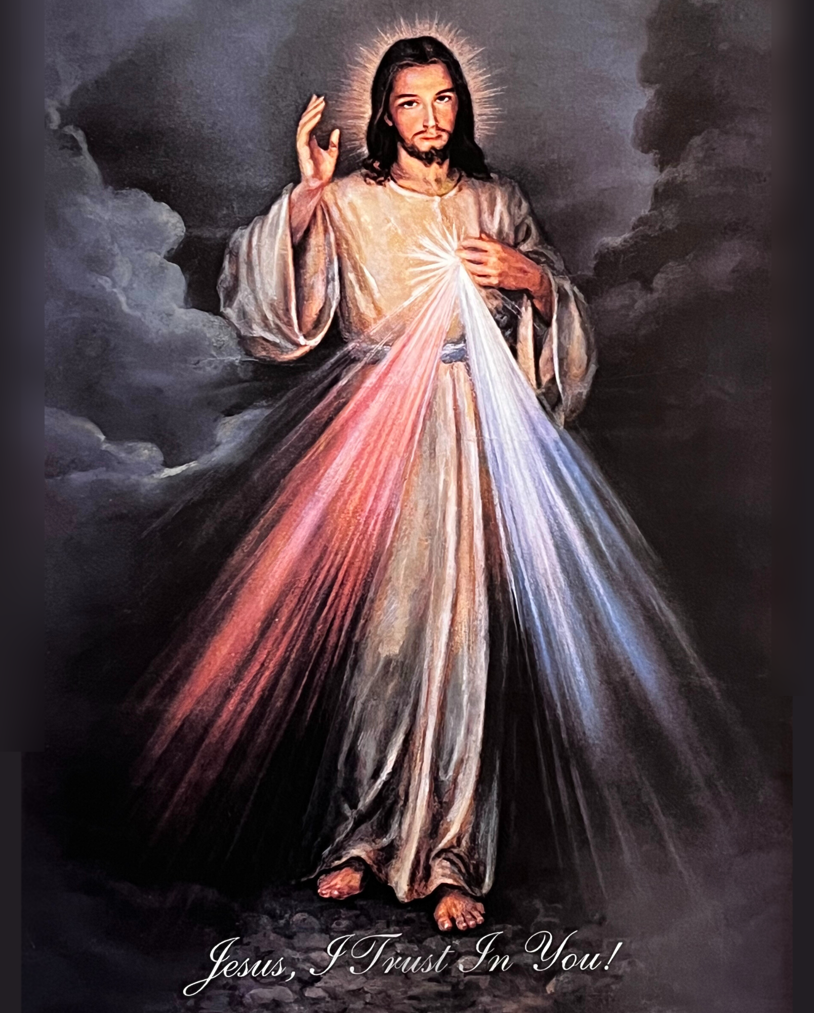 Divine Mercy 8 by 10 Print - Bob and Penny Lord