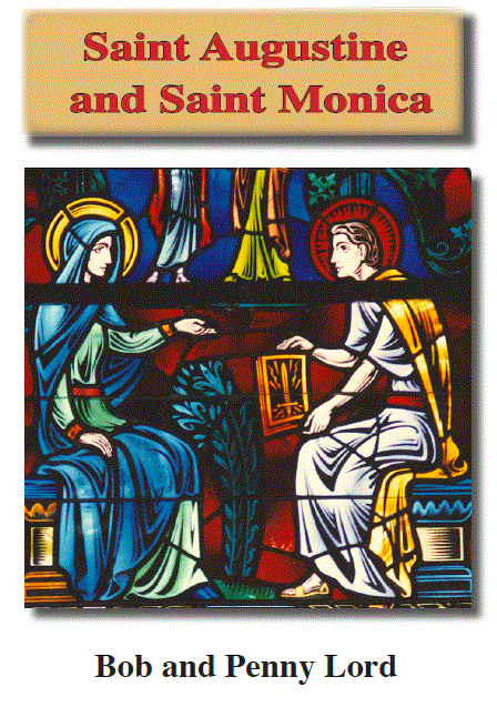 Saint  Augustine & Saint  Monica Minibook - Bob and Penny Lord