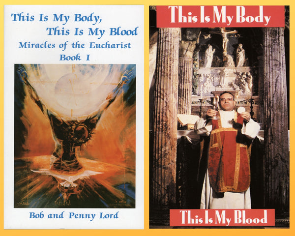 Miracles of the Eucharist Book plus DVD - Bob and Penny Lord