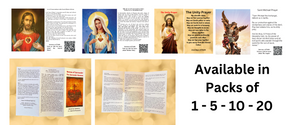 Powerful Catholic Prayer Cards