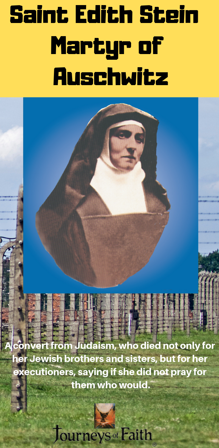 Saint Edith Stein - Martyr of Auschwitz DVD - Bob and Penny Lord
