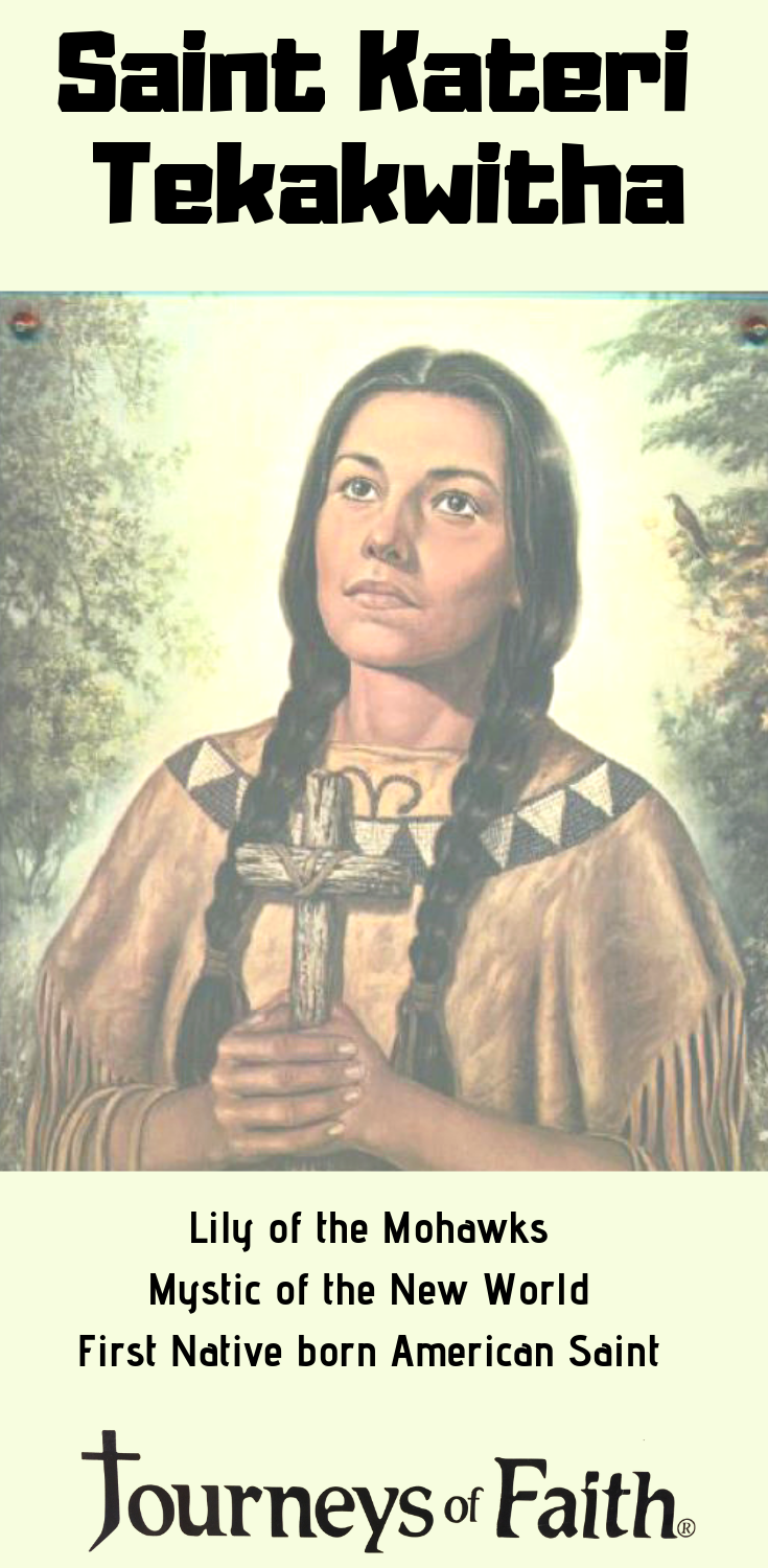 Saint Kateri Tekakwitha DVD - Bob and Penny Lord