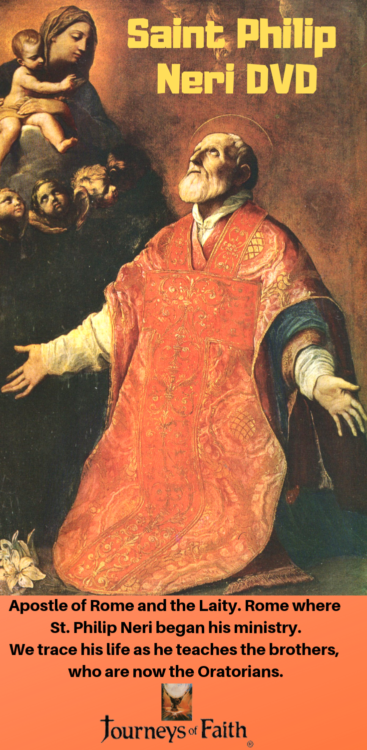 Saint Philip Neri DVD Catholic Saints Collection Bob and Penny Lord