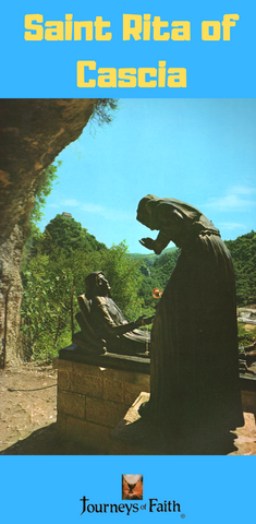 Saint Rita of Cascia  DVD and book offer - Bob and Penny Lord