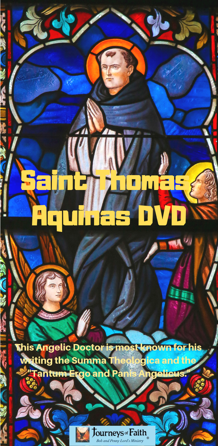 Saint Thomas Aquinas DVD - Bob and Penny Lord