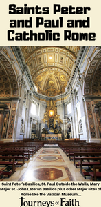 Saints Peter and Paul and Catholic Rome DVD - Bob and Penny Lord