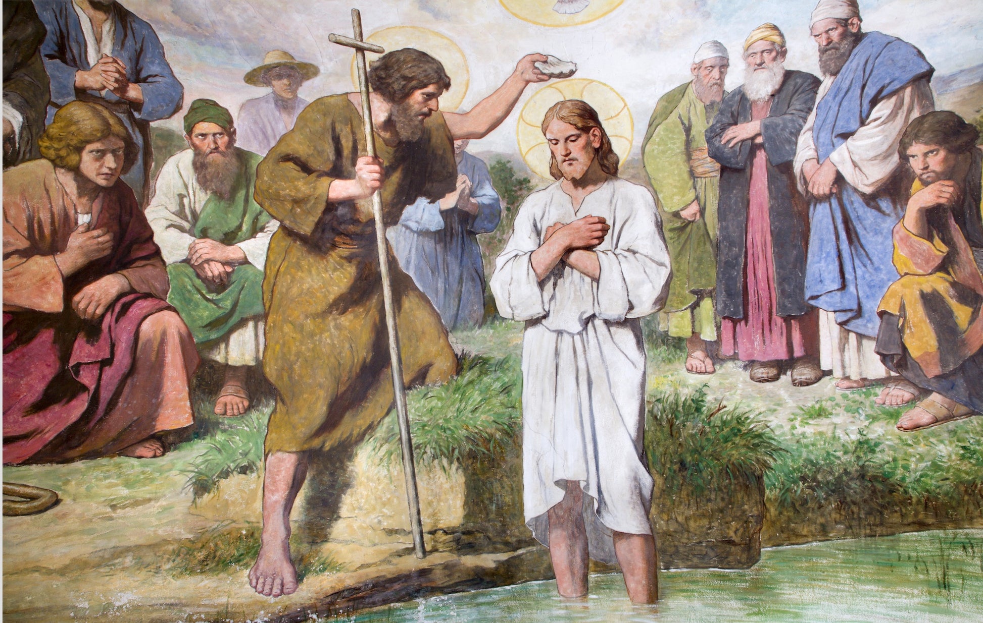 Baptism in the Jordan | Luminous Mysteries of the Rosary